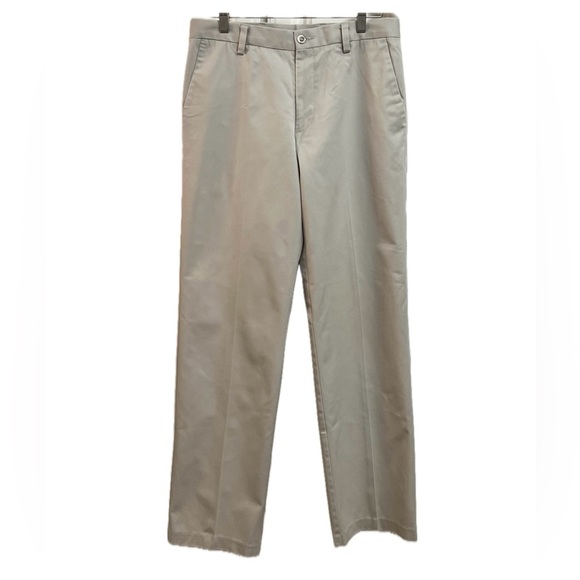 Dockers D 2 sz 32 W x 34 Inseam Stone Khaki twill pants 99% cotton - Picture 9 of 9